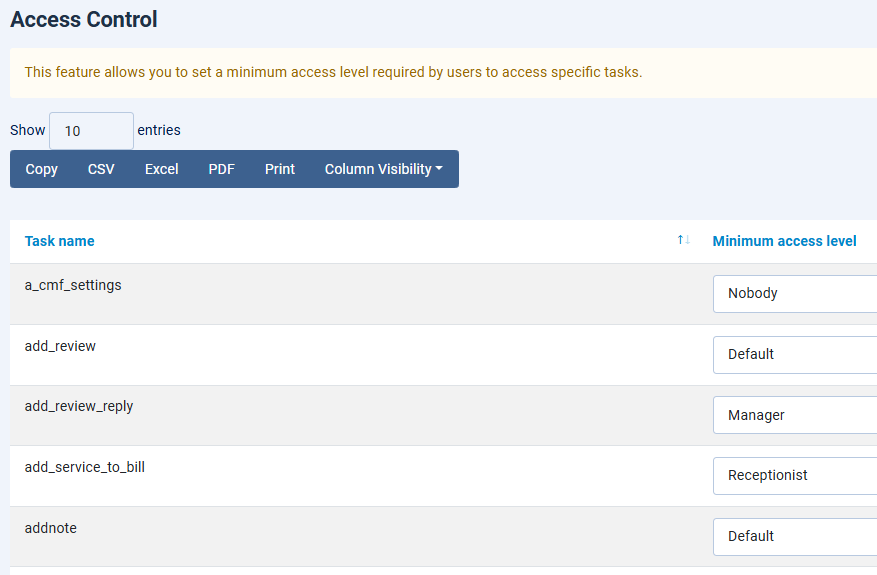 access_control_define access_control_define